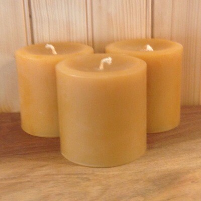 Beeswax Pillar Candle - 3