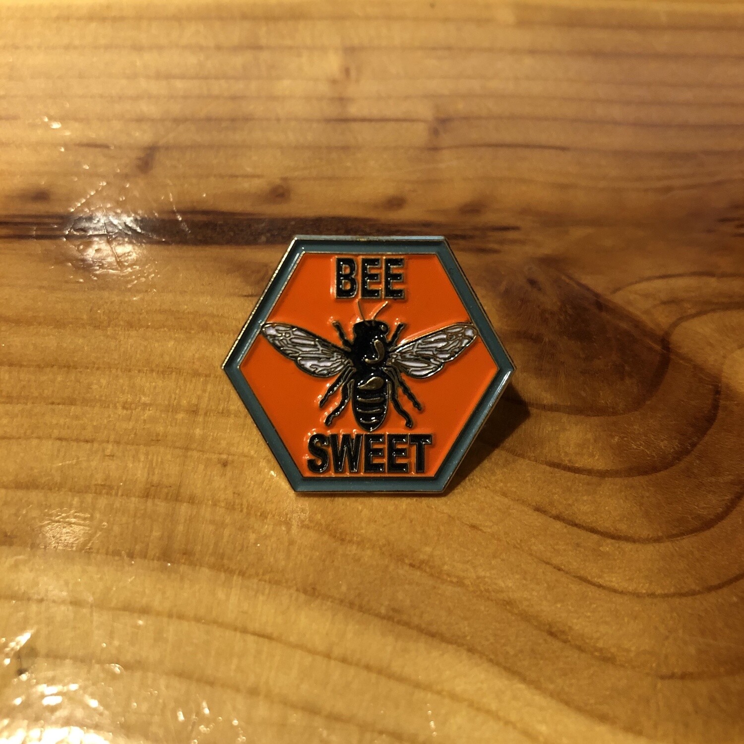 Bee Sweet Enamel Pin