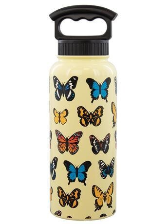 Majestic Butterflies Bottle - Ivory - 34 oz