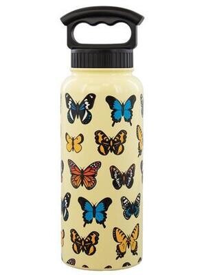 Majestic Butterflies Bottle - Ivory - 34 oz