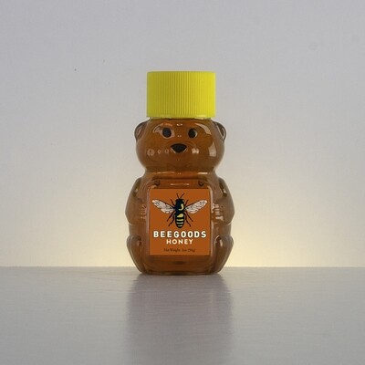 BeeWeaver Wildflower Honey - 2 oz Bear