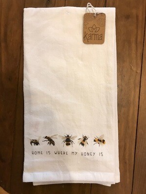 Cotton Bee Tea Towel