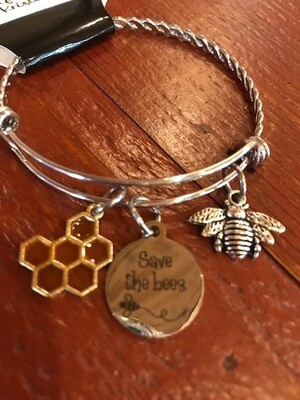 Bee Charm Bracelet