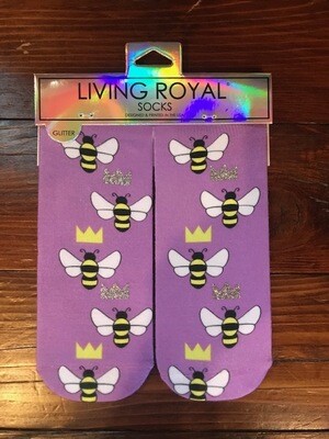 Living Royal Queen Bee Ankle Sock Living Royal Queen Bee Ankle Sock