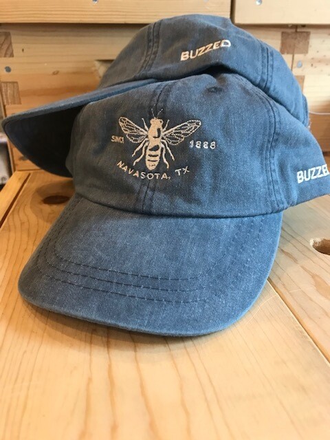 BeeWeaver Dad hat-blue