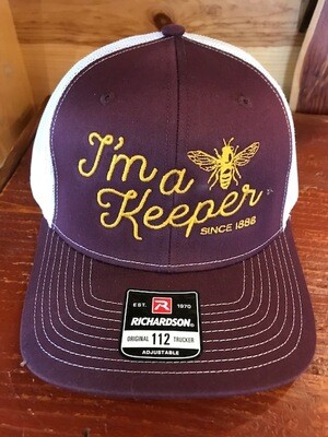 BeeWeaver I'm a Keeper Hat Maroon