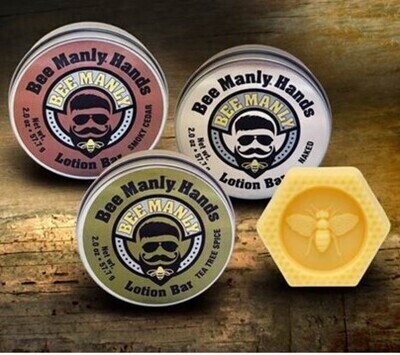 Bee Manly Naked Lotion Bar