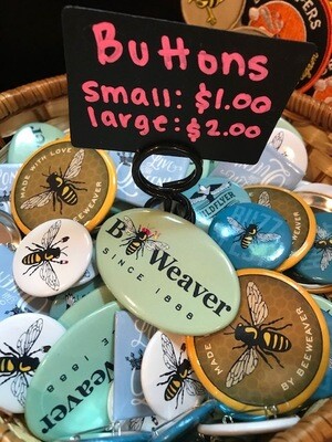 Large Bee Buttons
