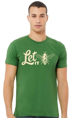 Let it Bee Green T-shirt Large