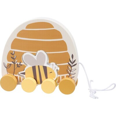 Skep & Bee Pull Toy