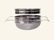 Stainless Steel Double Sieve