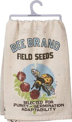Bee Brand Field Seed Tea Towel