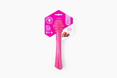 Hive Dog Fetch Stick-Pink (Berry aroma)