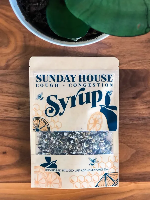 Sunday House  Cough & Congestion Syrup Mix