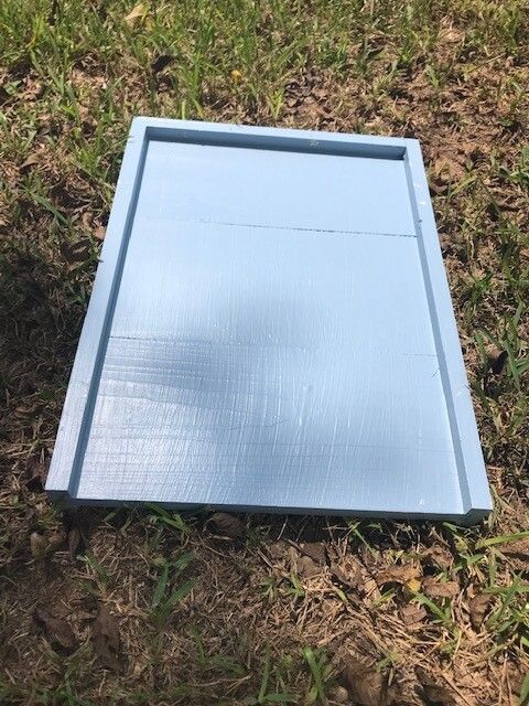 Cypress Bottom Board Painted 10 Frame