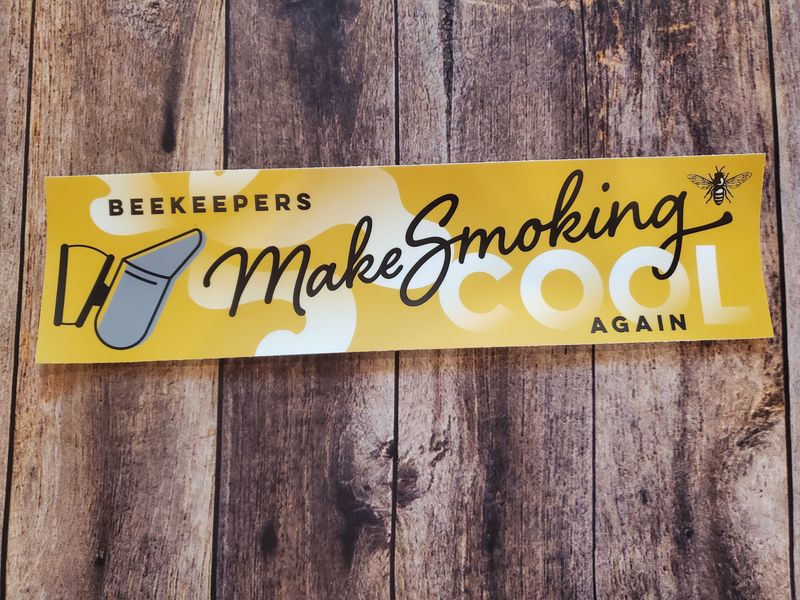 Making Smoking Cool Again Bumper Sticker