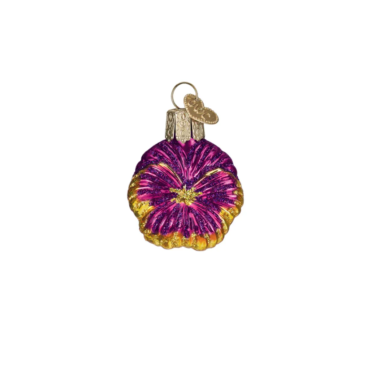 Old World Christmas Ornaments Mini Garden Violet