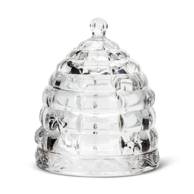 Small Crystal Honey Pot