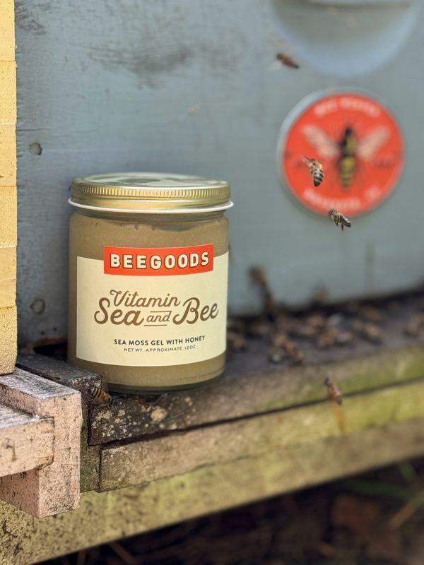 Vitamin Sea and Bee Sea Moss Gel and Honey Blend
