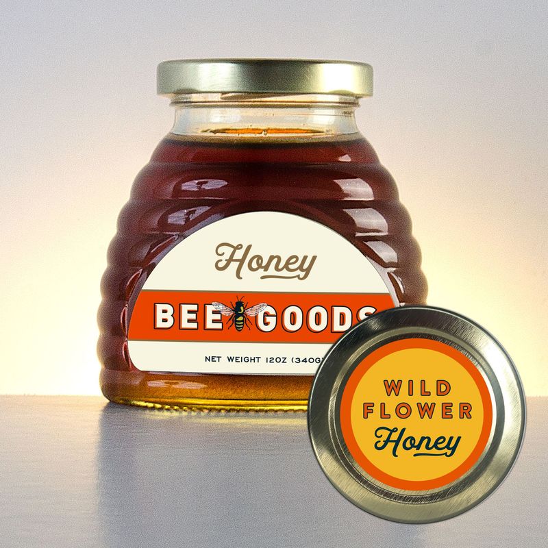 Wildflower Honey 12 oz Skep