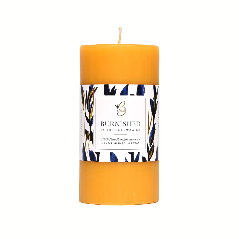 Beeswax Co Pillar Candle 2.5" X 6"