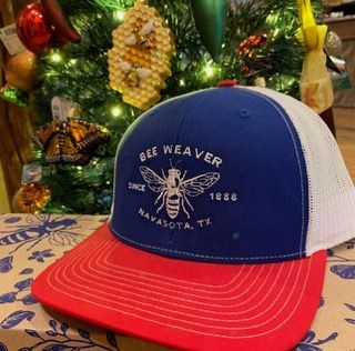 BeeWeaver Hat - Red White Blue