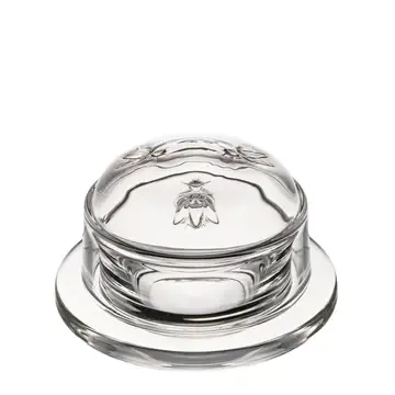 Bee Butter Dish - Glass