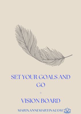 Workbook: Set your goals and Go + Vision Board Workbook: Set your goals and Go + Vision Board