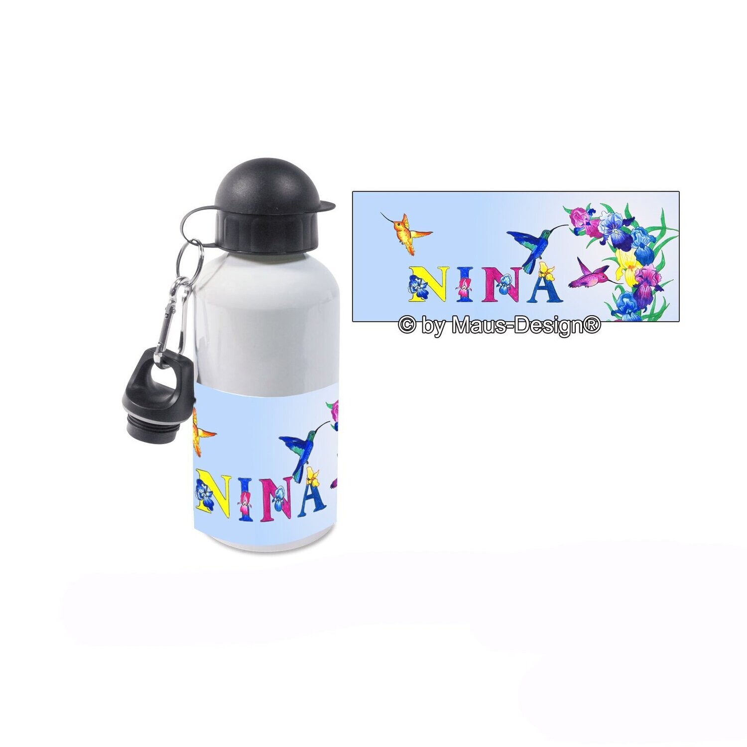 Kolibri Alu Trinkflasche