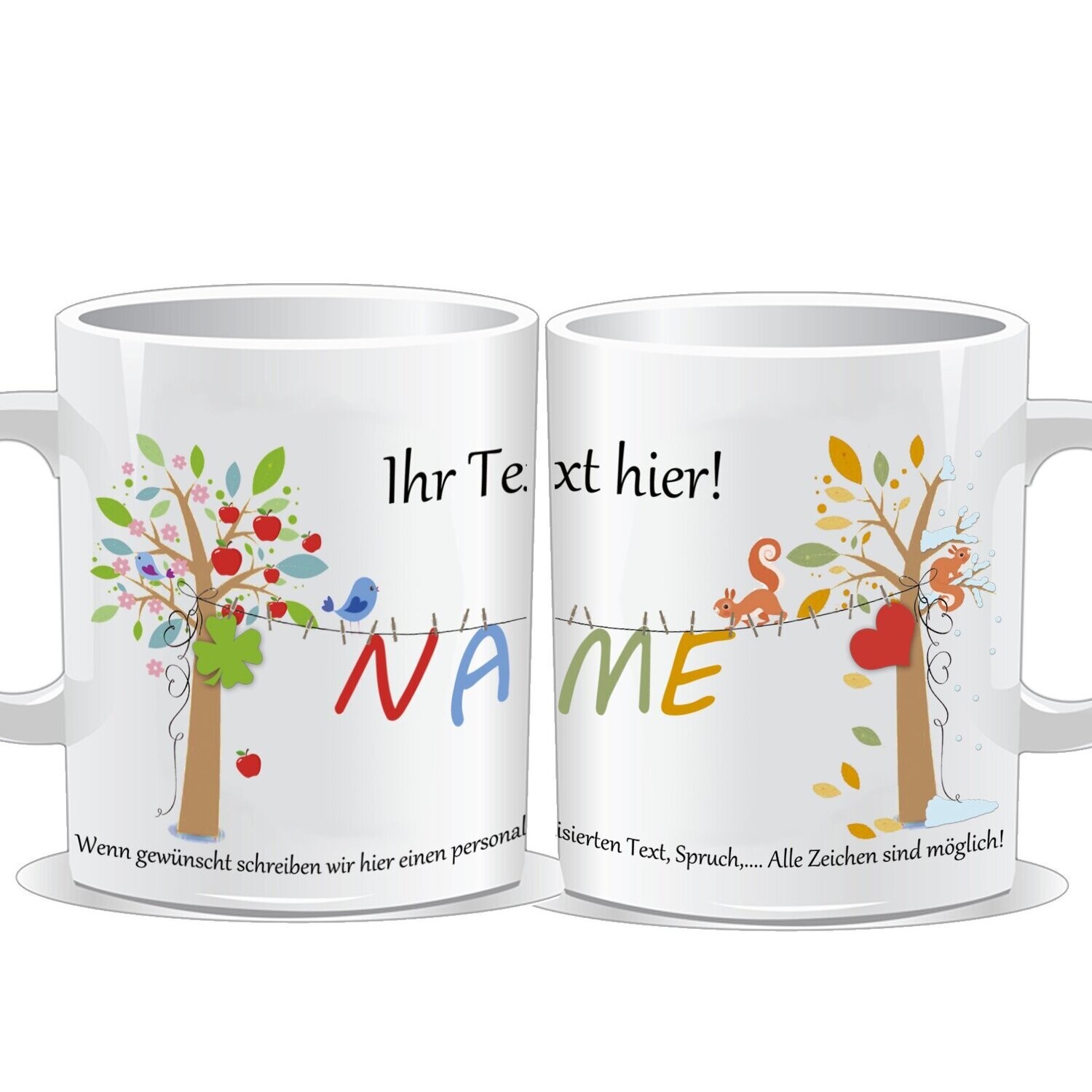 Tasse 4 Jahreszeiten