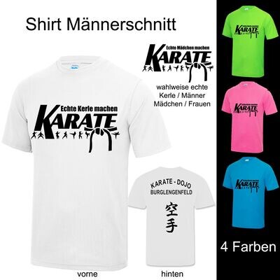 Karate Männerschnitt Shirt