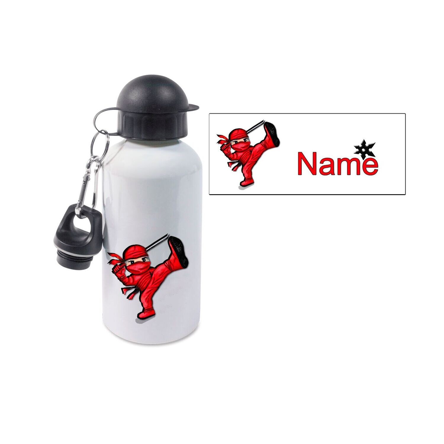 Ninja Alu Trinkflasche