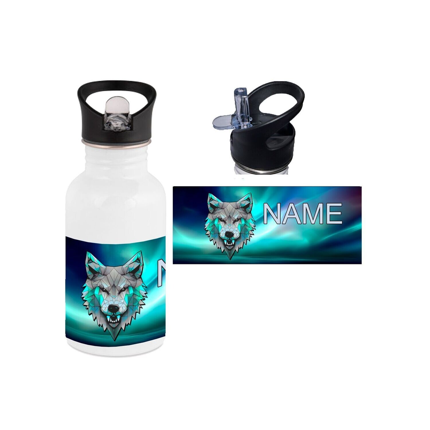 Wolf Edelstahl Trinkflasche