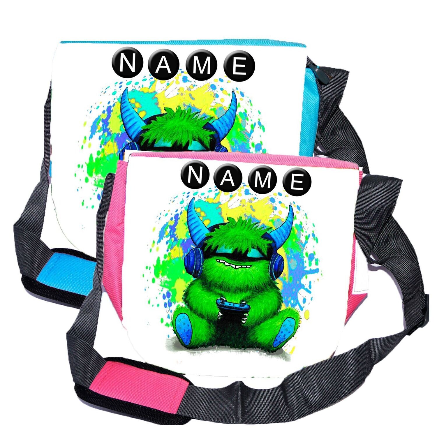 Zocker-Monster Kindergartentasche