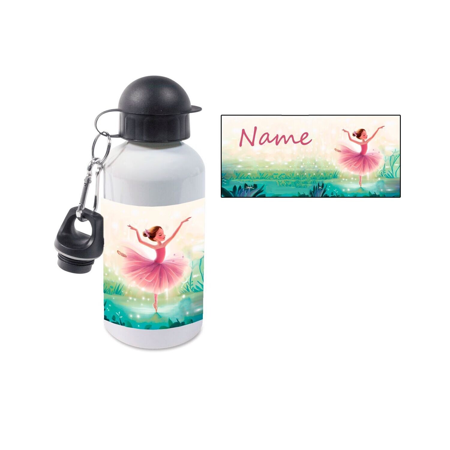 Ballerina Alu Trinkflasche
