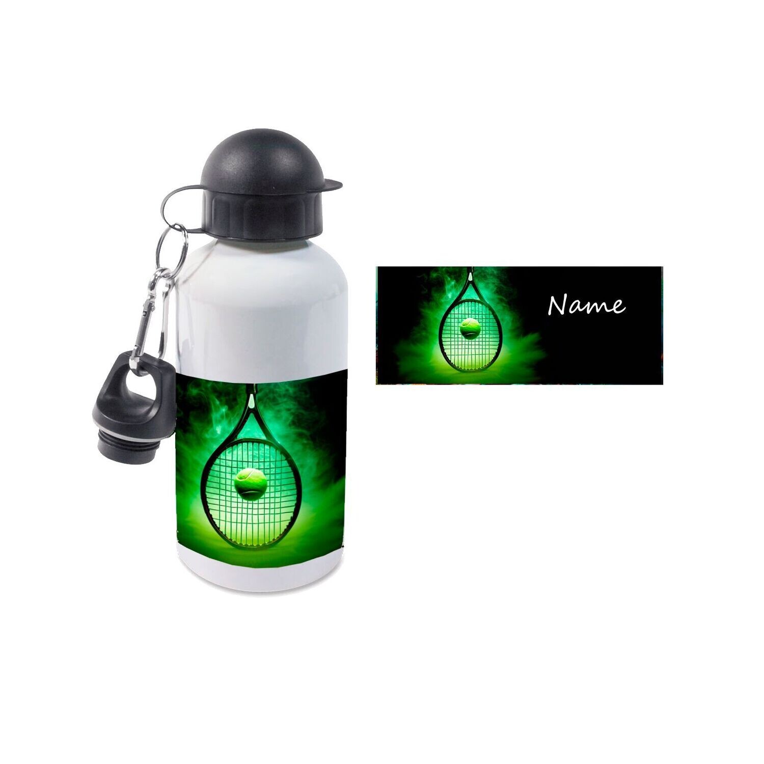 Tennis Alu Trinkflasche