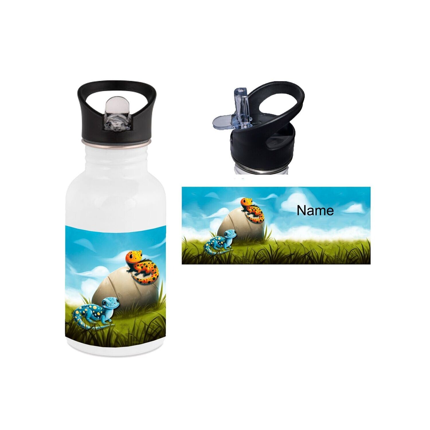 Salamander Edelstahl Trinkflasche