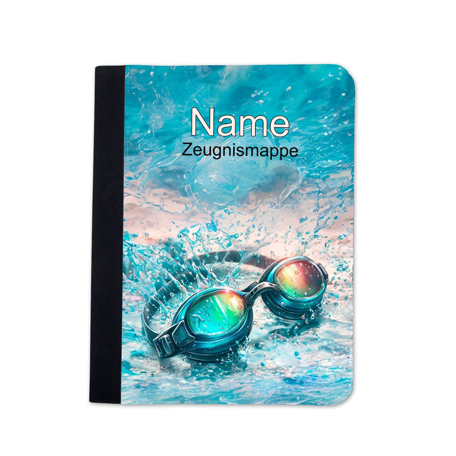Schwimmen Zeugnismappe