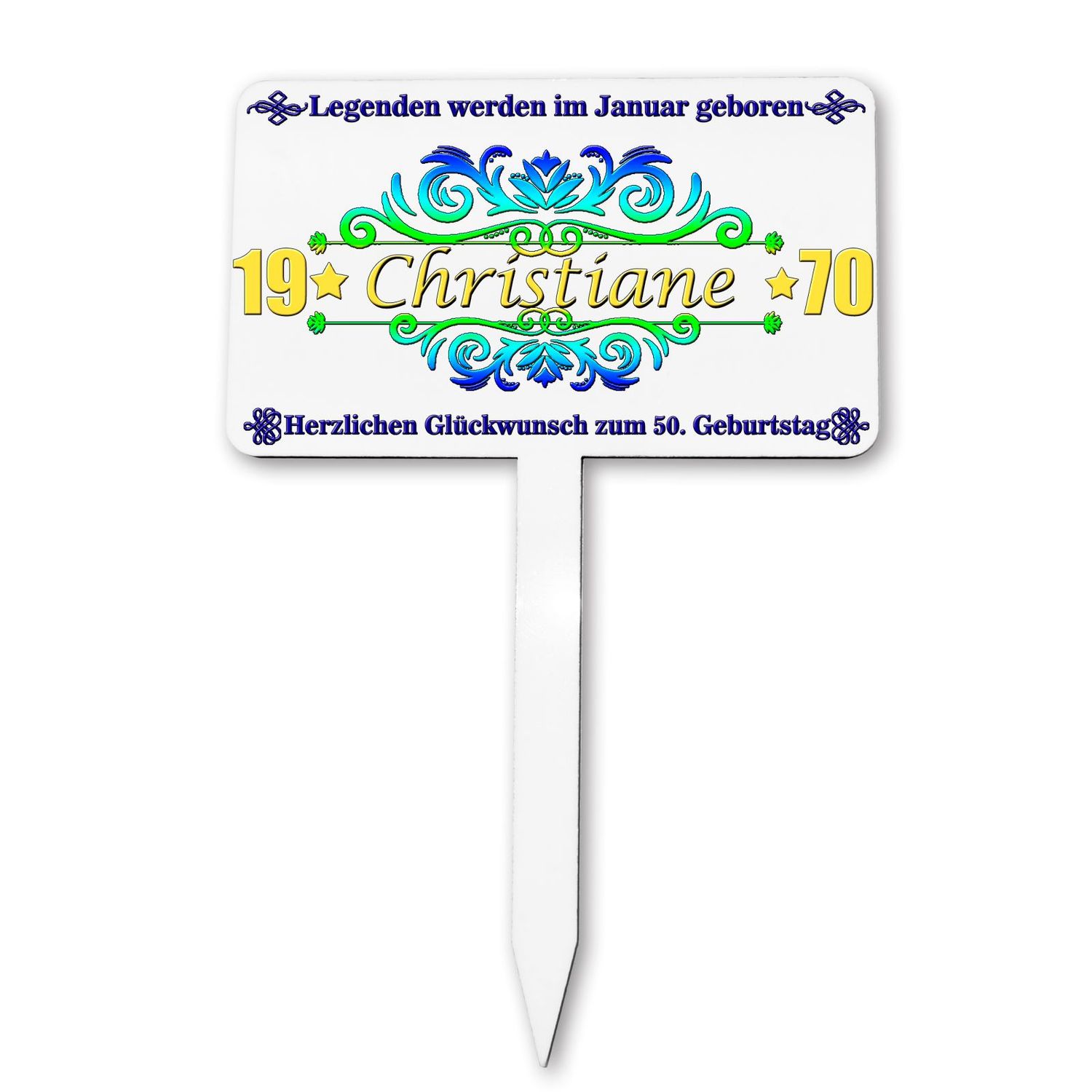 Blumenstecker Geburtstag - Legenden