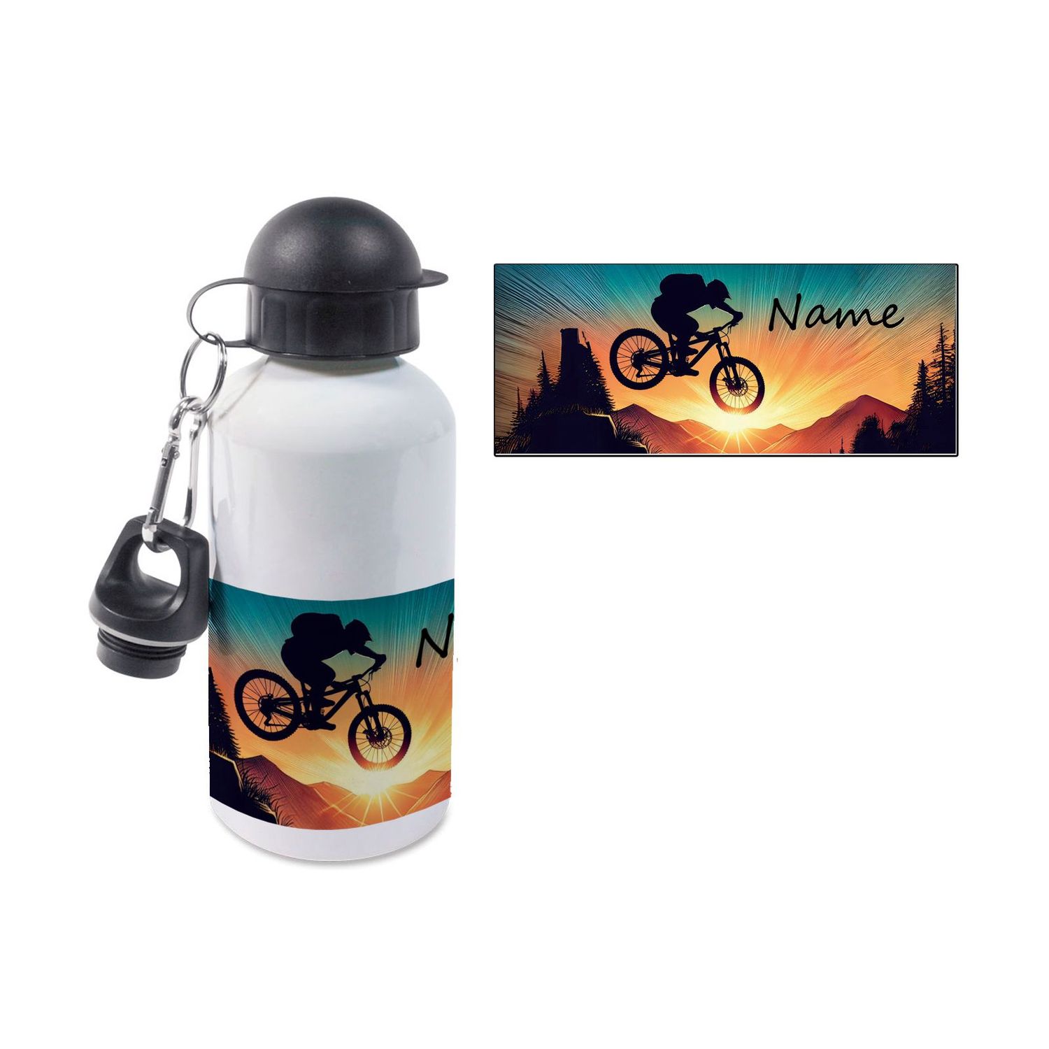 Fahrrad Alu Trinkflasche