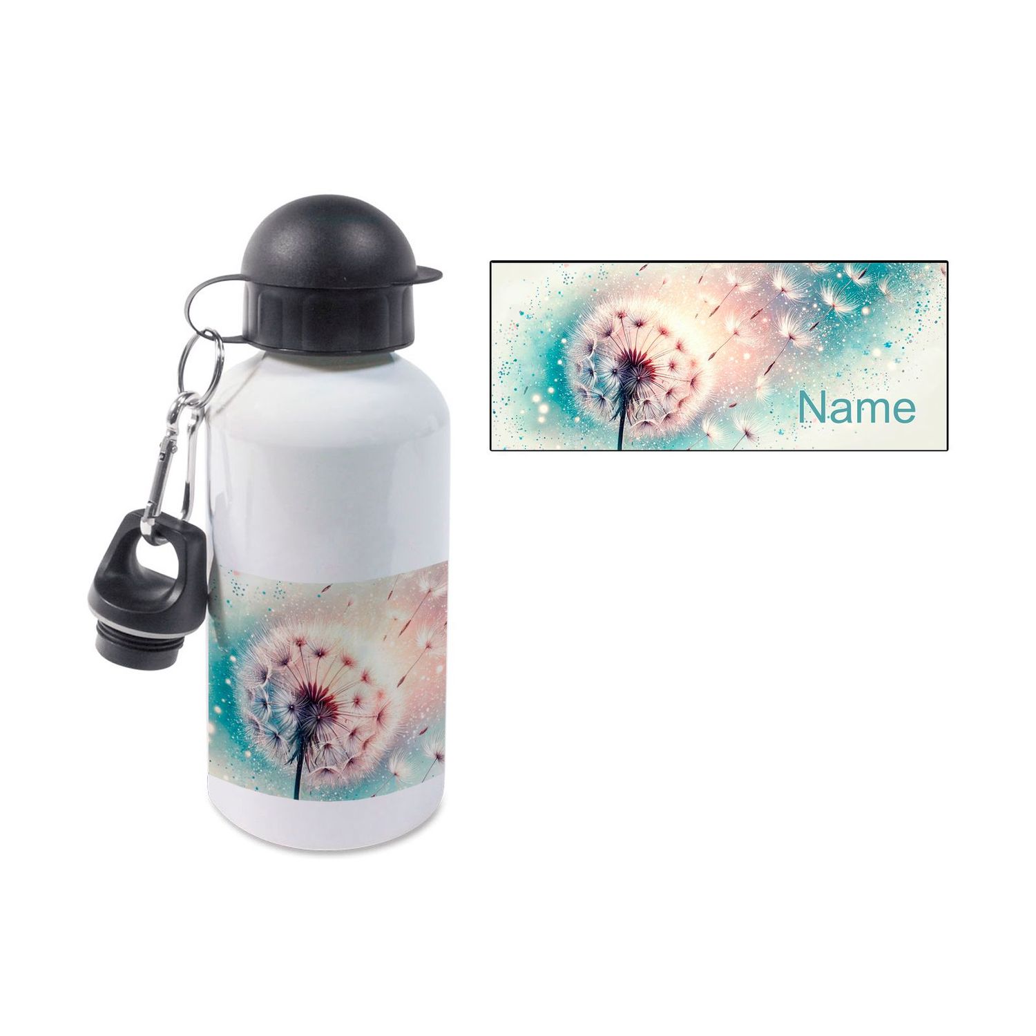 Pusteblume Alu Trinkflasche