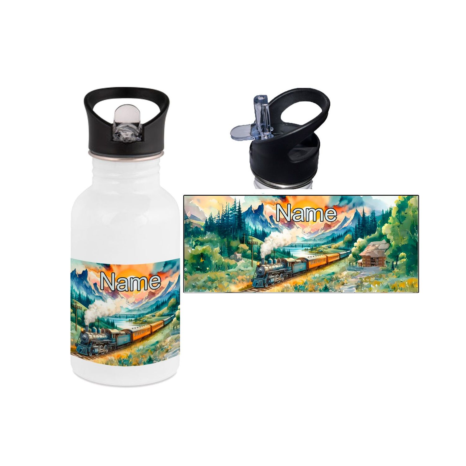 Zug Edelstahl Trinkflasche