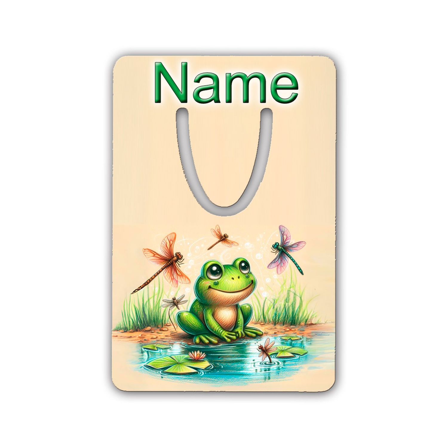 Frosch Lesezeichen