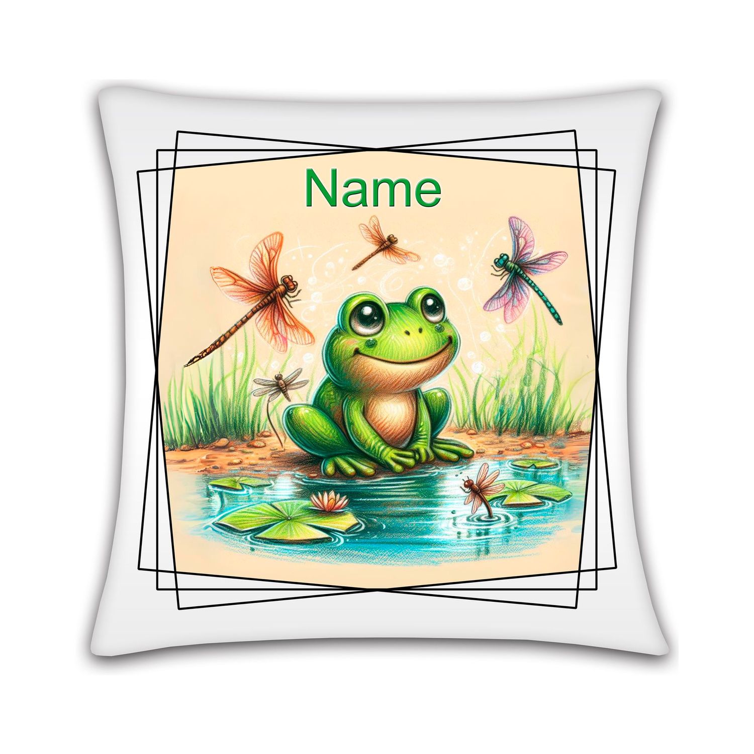 Frosch Kissen