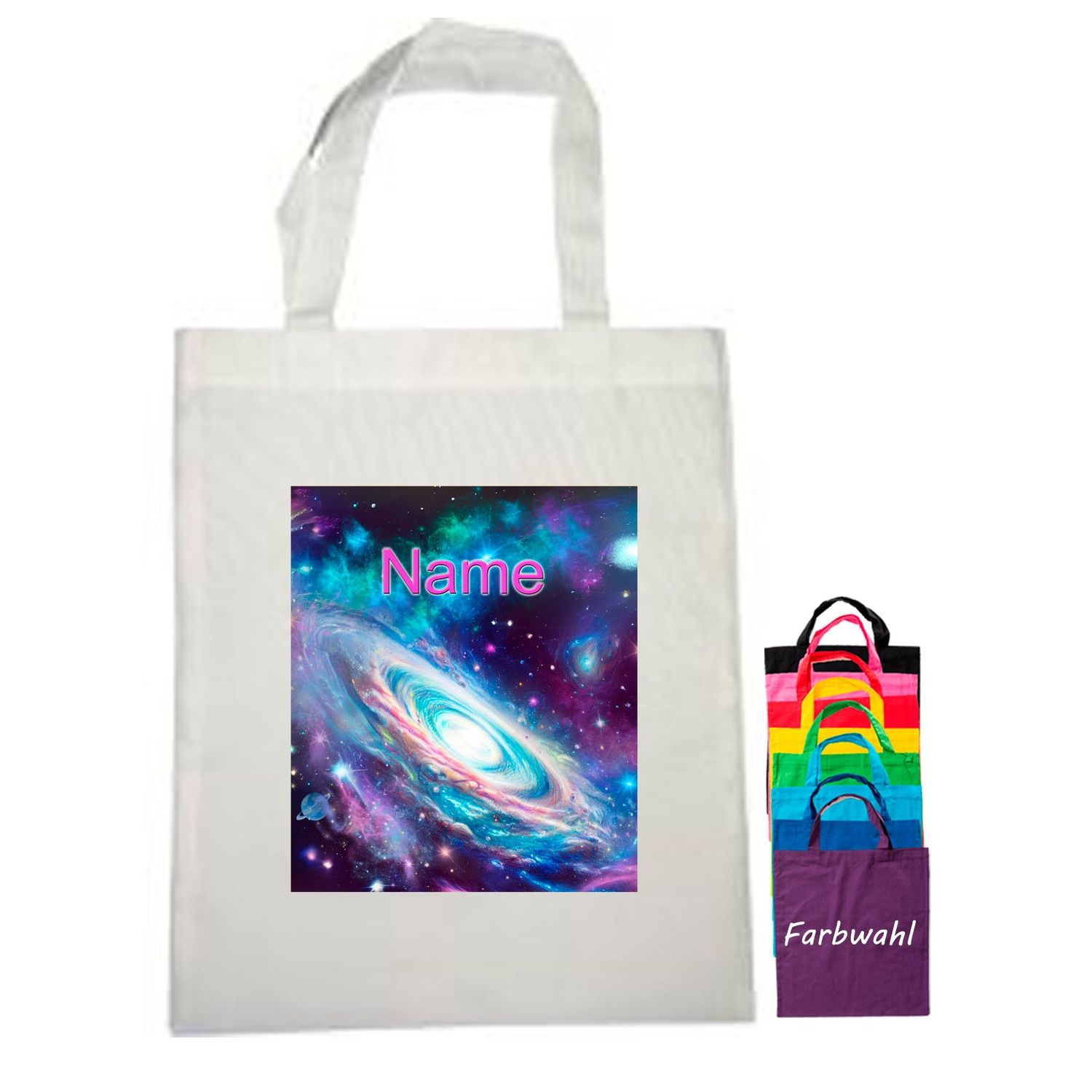 Galaxie Stoffbeutel