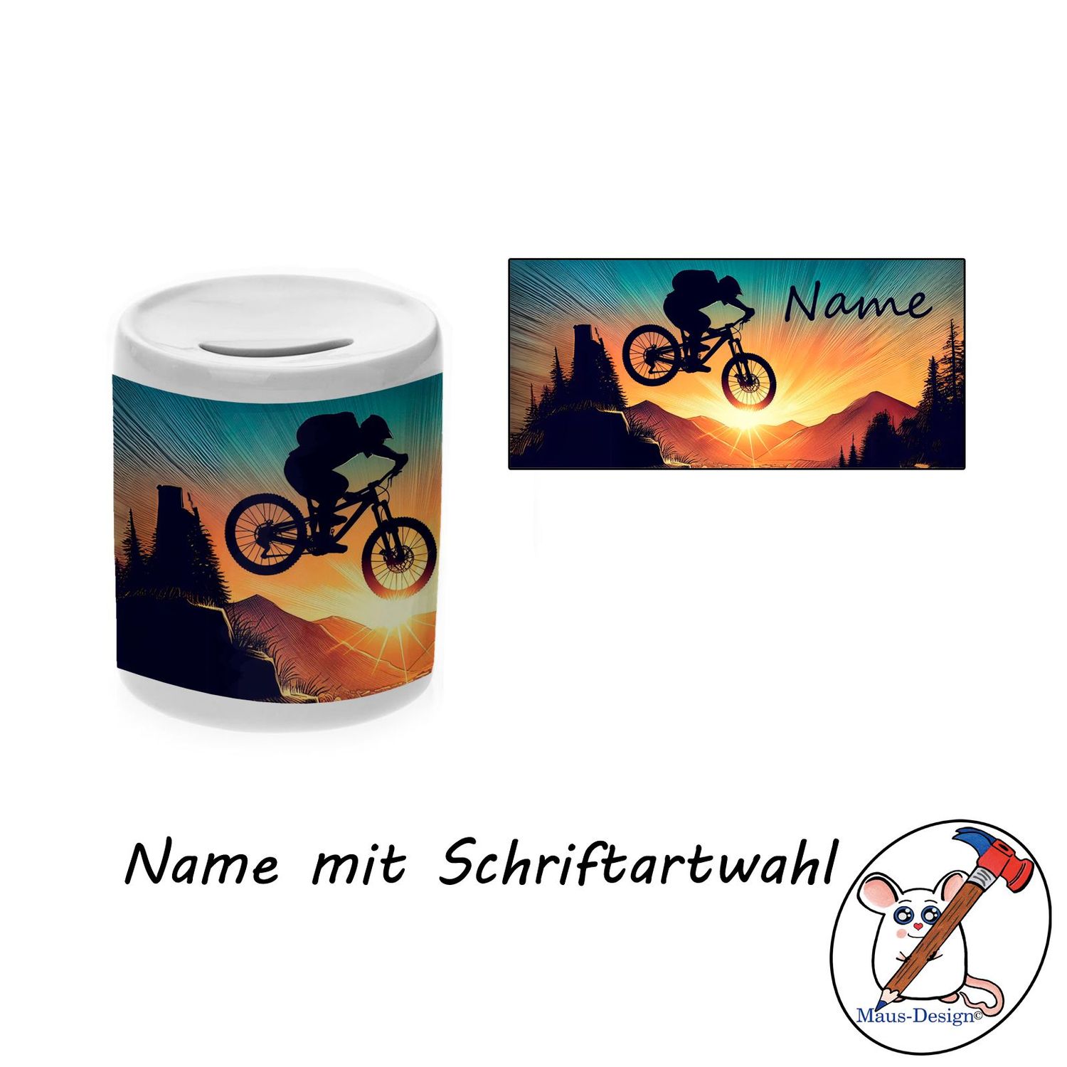 Fahrrad Spardose