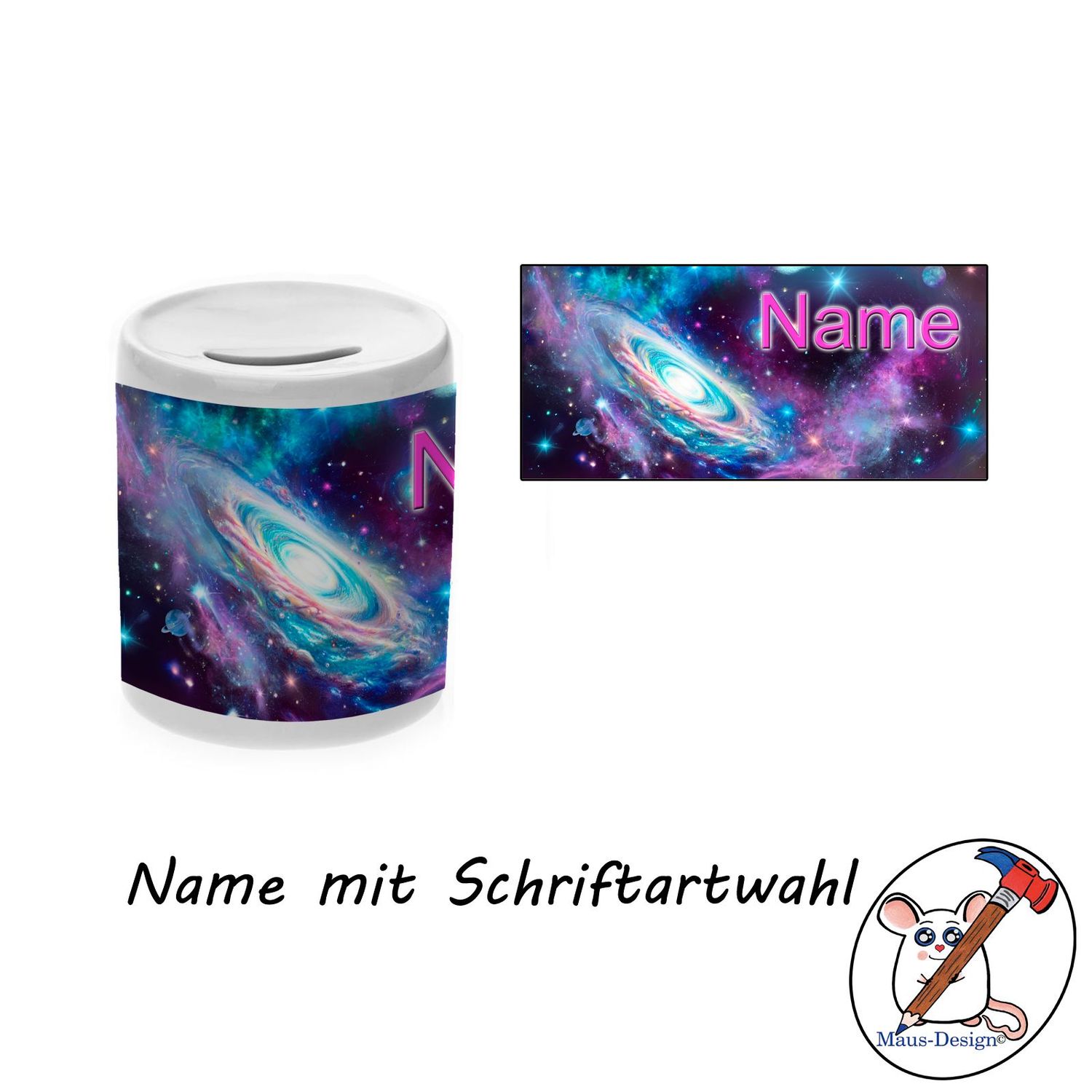Galaxie Spardose