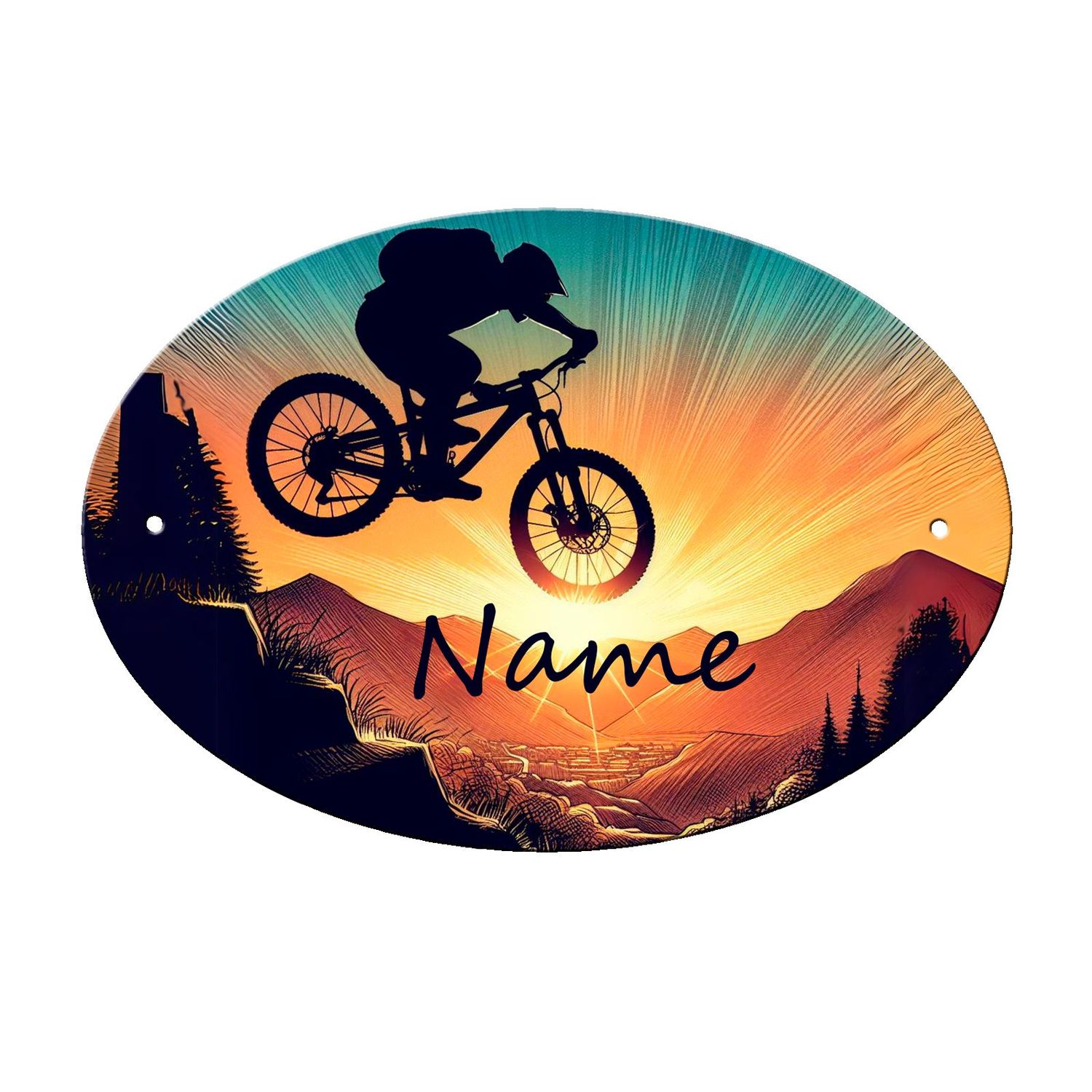Fahrrad Türschild
