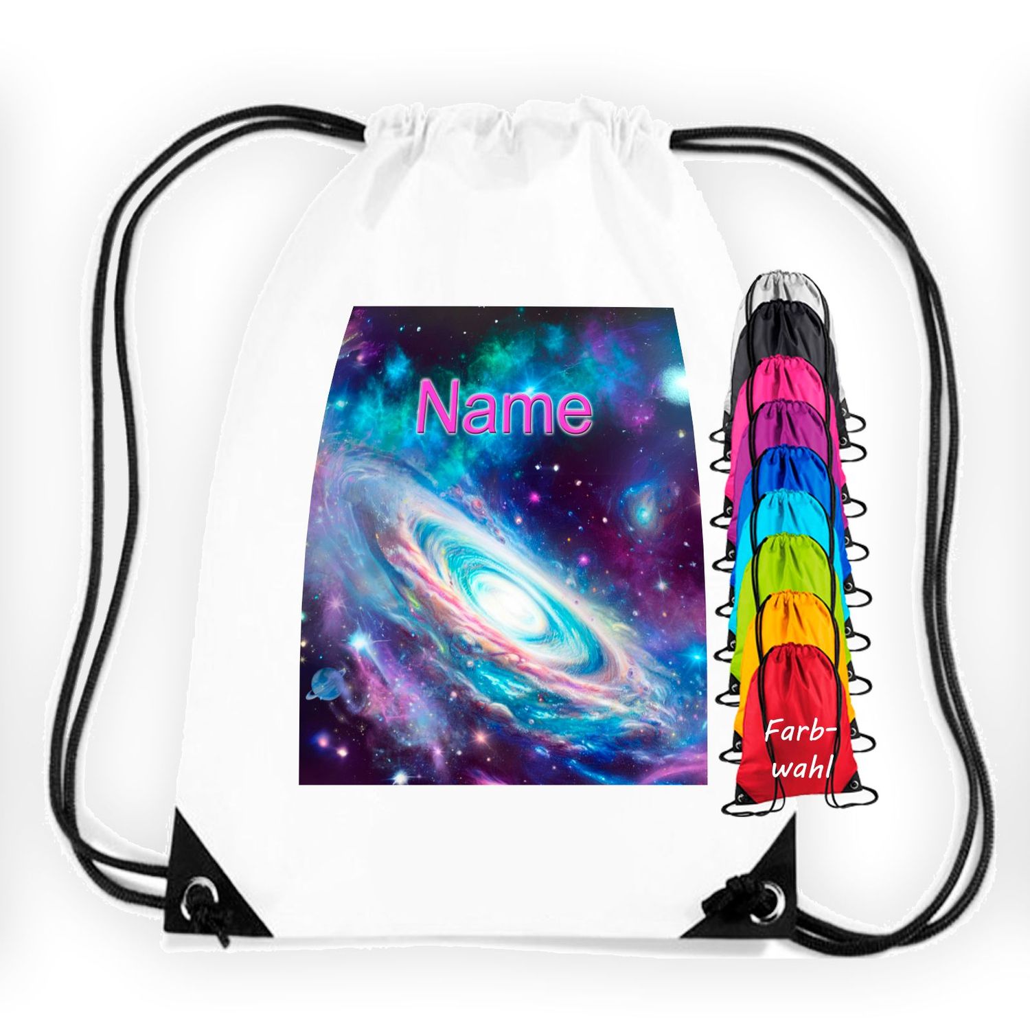 Galaxie Turnbeutel