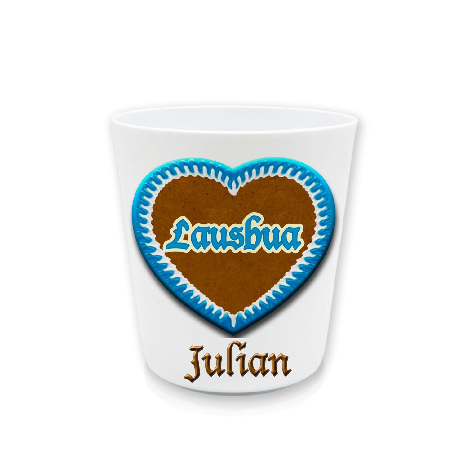 Lausbua Becher